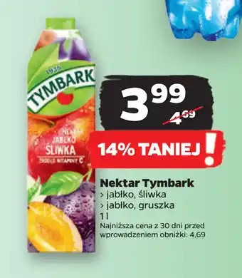 Netto Nektar Tymbark oferta