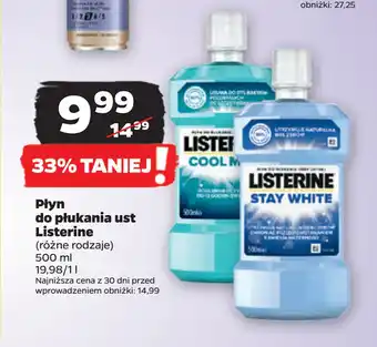 Netto Płyn do płukania ust Listerine oferta
