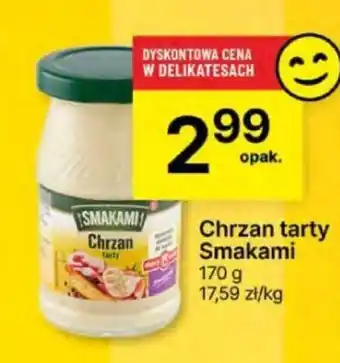 Delikatesy Centrum Chrzan tarty Smakami 170g oferta