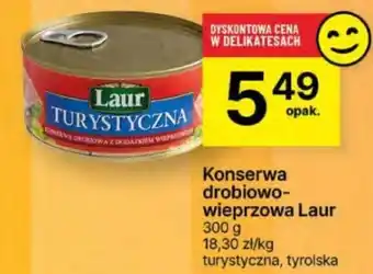 Delikatesy Centrum Konserwa drobiowo-wieprzowa Laur 300g oferta