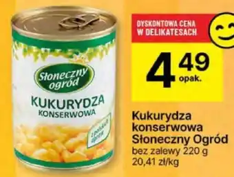 Delikatesy Centrum Kukurydza konserwowa Słoneczny Ogród 220g oferta