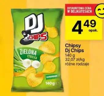 Delikatesy Centrum Chipsy Dj Chips 140 g oferta