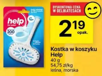 Delikatesy Centrum Kostka w koszyku Help 40g oferta