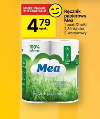 Delikatesy Centrum Ręcznik papierowy Mea 2 rolki oferta