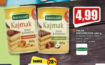 Topaz Masa krówkowa Bakalland 460g oferta