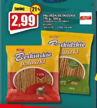 Topaz Paluszki Beskidzkie 175-300g oferta