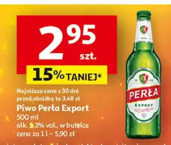 Auchan Piwo Perla oferta
