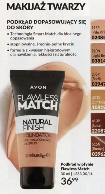 Avon Podkład pudrowy Avon oferta