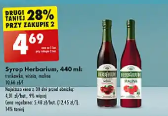 Biedronka Syrop Herbarium, 440 ml oferta