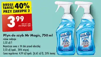 Biedronka Płyn do szyb Mr Magic, 750 ml oferta