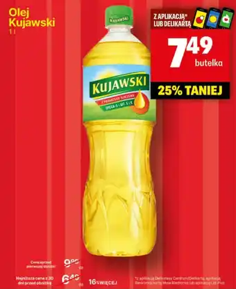 Delikatesy Centrum Olej Kujawski 1l oferta