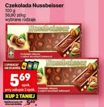 Delikatesy Centrum Czekolada Nussbeisser 100g oferta