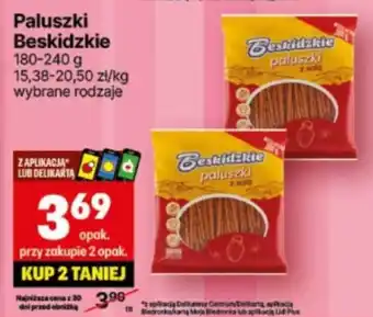 Delikatesy Centrum Paluszki Beskidzkie 180-240 g oferta