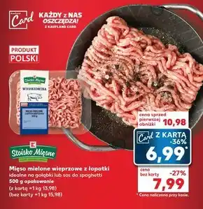 Kaufland Mięso mielone K-Stoisko Mięsne oferta