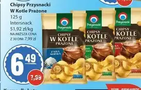 Społem Przysnacki Chipsy w kotle prażone kwaśna śmietana 125 g oferta