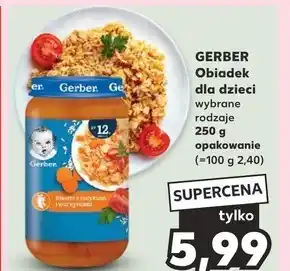 Kaufland Gerber Risotto z indykiem i warzywami dla dzieci po 12. miesiącu 250 g oferta