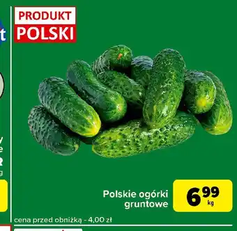 Carrefour Express Ogórek gruntowy polska oferta