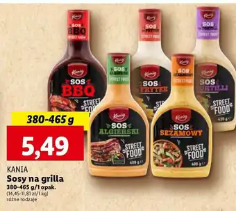 Lidl Sos bbq Kania oferta