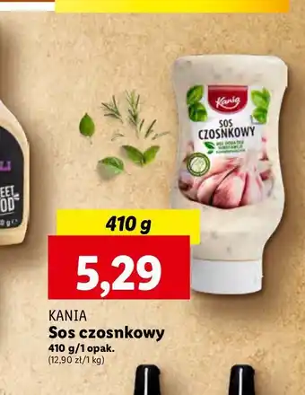 Lidl Sos czosnkowy Kania oferta