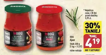 ALDI Pasta ajvar łagodna BBQ ALDI oferta