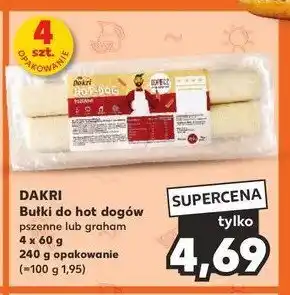 Kaufland Bułeczki hot-dog graham Dakri oferta