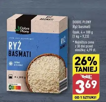 ALDI Ryż basmati Dobre plony oferta
