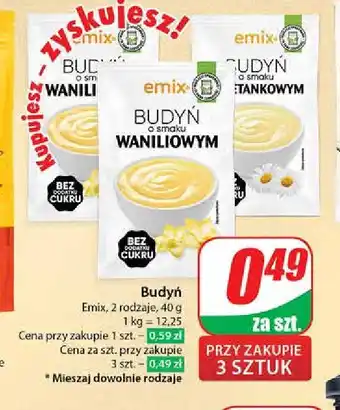 Dino Budyń waniliowy Emix oferta