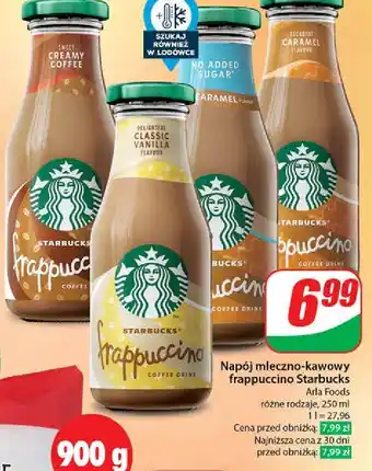 Dino Napój caramel no sugar Starbucks frappuccino oferta