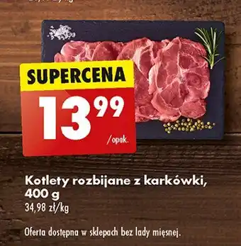 Biedronka Kotlety karkowe oferta