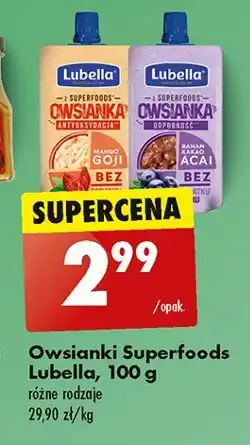 Biedronka Owsianka odporność Lubella owsianka oferta