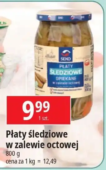 E.Leclerc Płaty śledziowe opiekane Seko oferta