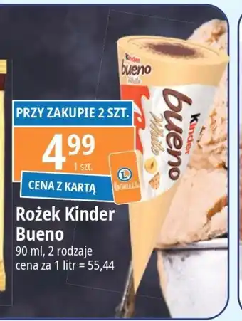 Rożek Kinder bueno white