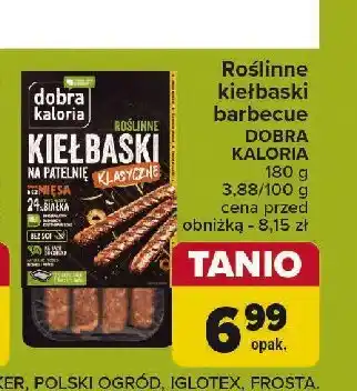 Carrefour Kiełbaski klasyczne roślinne Dobra kaloria oferta