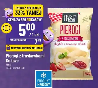 Polomarket Pierogi z truskawkami Go tove 750g oferta