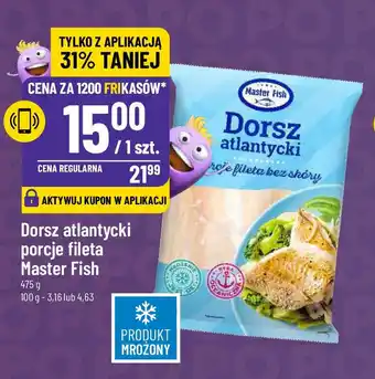 Polomarket Dorsz atlantycki porcje fileta Master Fish 475 g oferta