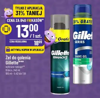 Polomarket Żel do golenia Gillette Orbico 240 ml oferta