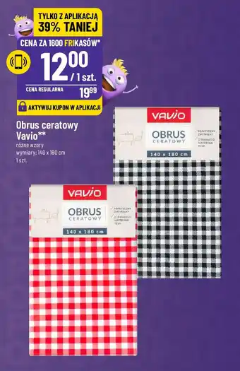 Polomarket Obrus ceratowy Vavio oferta