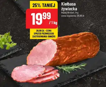 Polomarket Kiełbasa żywiecka Madej Wróbel 1 kg oferta