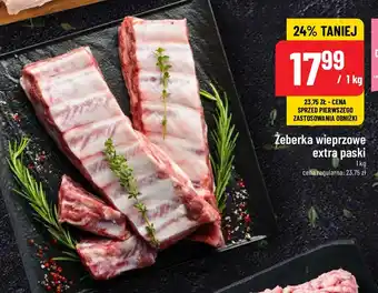 Polomarket Żeberka wieprzowe extra paski 1kg oferta