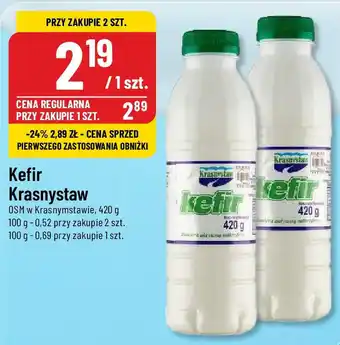 Polomarket Kefir Krasnystaw OSM w Krasnymstawie 420 g oferta