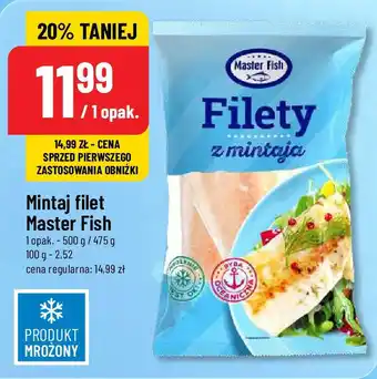 Polomarket Mintaj filet Master Fish 500/475g oferta