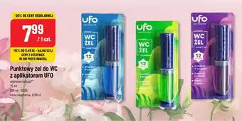 Polomarket Punktowy żel do WC z aplikatorem UFO 75ml oferta