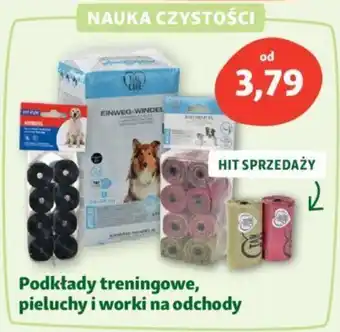 Maxi Zoo Podkłady treningowe, pieluchy i worki na odchody oferta