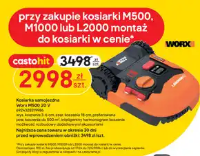 Castorama Robot koszący Worx oferta