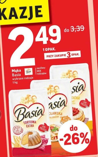Intermarche Mąka Basia 1kg oferta