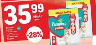 Intermarche Pieluszki Pampers oferta