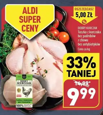 ALDI Tuszka z kurczaka bez podrobów Mięsne specjały dobry kurczak oferta