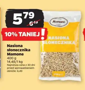 Netto Nasiona słonecznika Mamone oferta