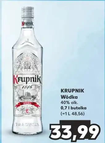 Kaufland Wódka Krupnik oferta