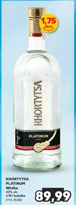 Kaufland Wódka Khortytsa oferta